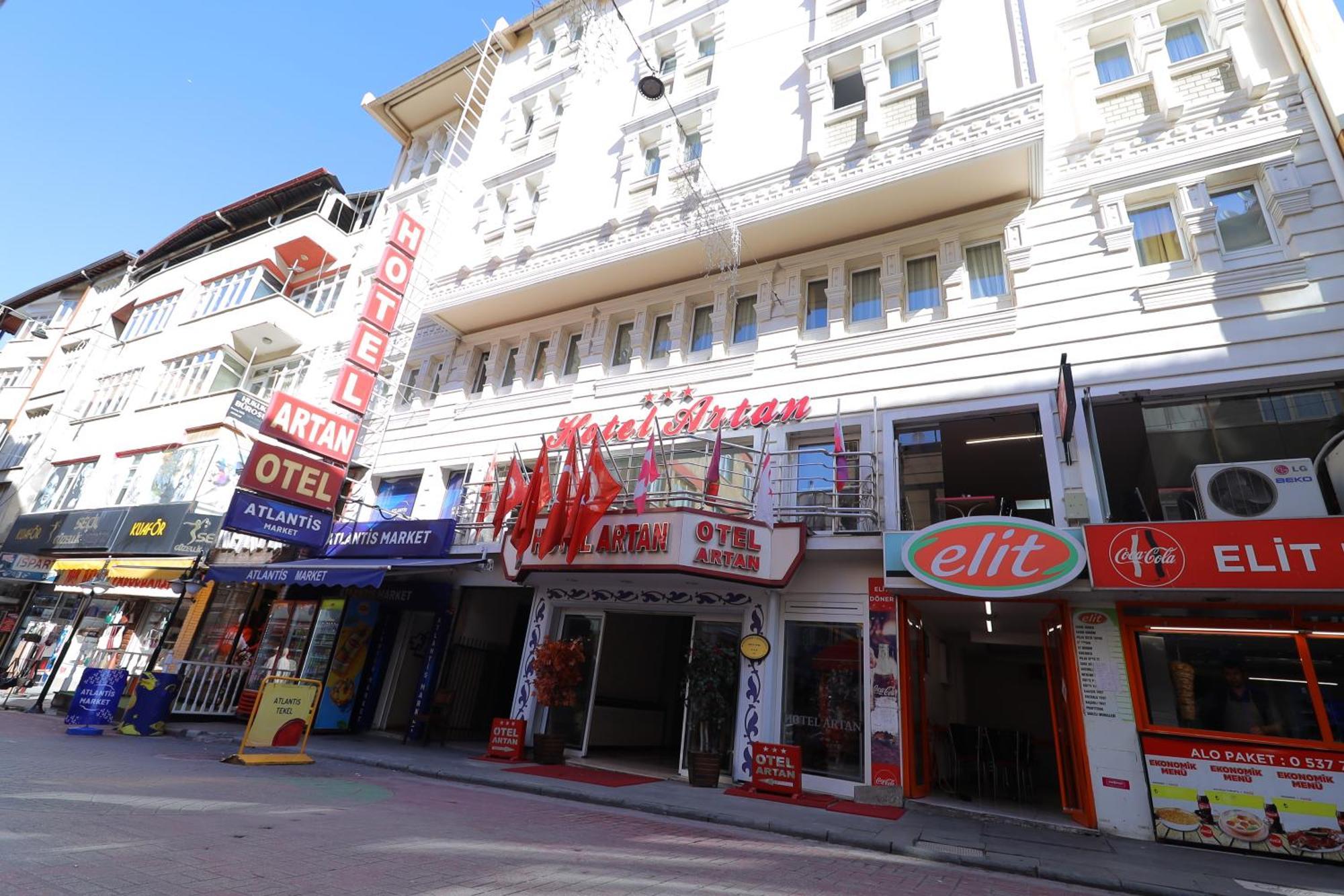 Artan Hotel Isparta Zewnętrze zdjęcie